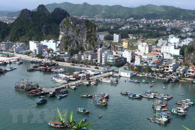 Đảo Cái Bầu là đảo trung tâm, giàu nguồn tài nguyên của huyện Vân Đồn, Quảng Ninh, nơi dự kiến sẽ phát triển đặc khu Vân Đồn.