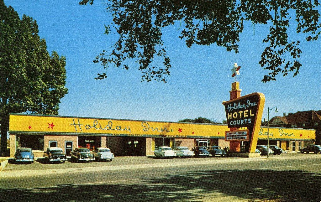 Holiday Inn Hotel Courts Memphis, Tennessee in 1952