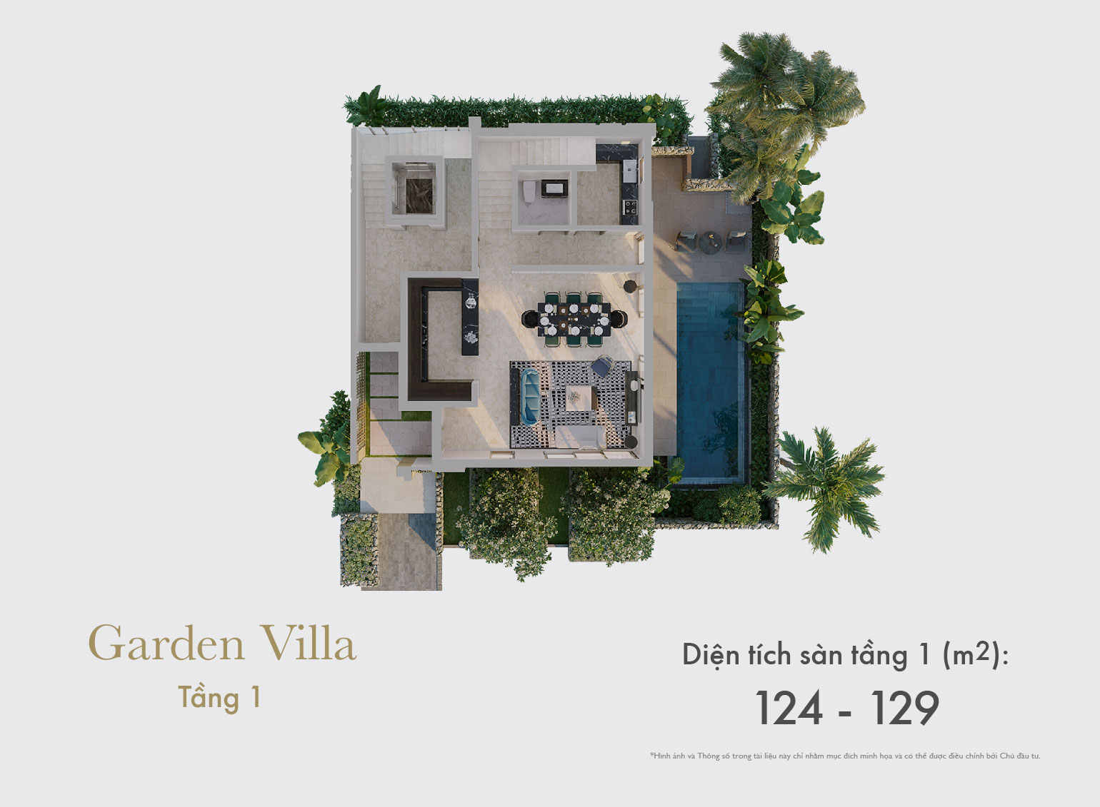 Garden Villa tầng 1