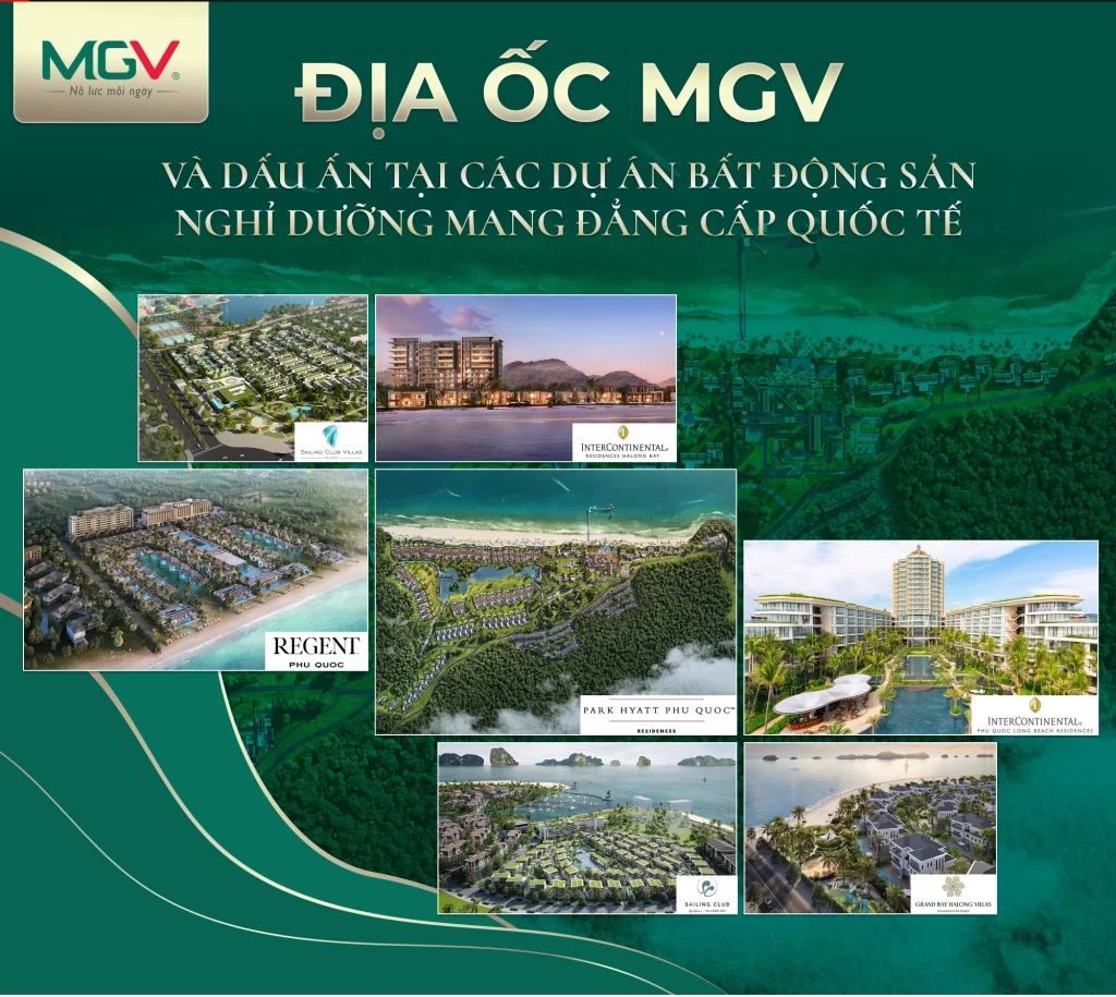 PR - Địa ốc MGV và dấu ấn tại các dự án bất động sản nghỉ dưỡng mang đẳng cấp quốc tế